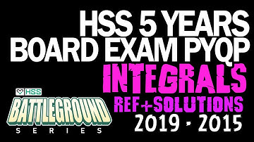 12 Maths |  INTEGRALS previous 5 years question Papers + SOLUTIONS + TIP + REF  [2015 - 2019]