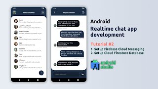 Android Chat App Development |  Tutorial #2 | Setup Firebase Cloud Messaging & Firestore Database
