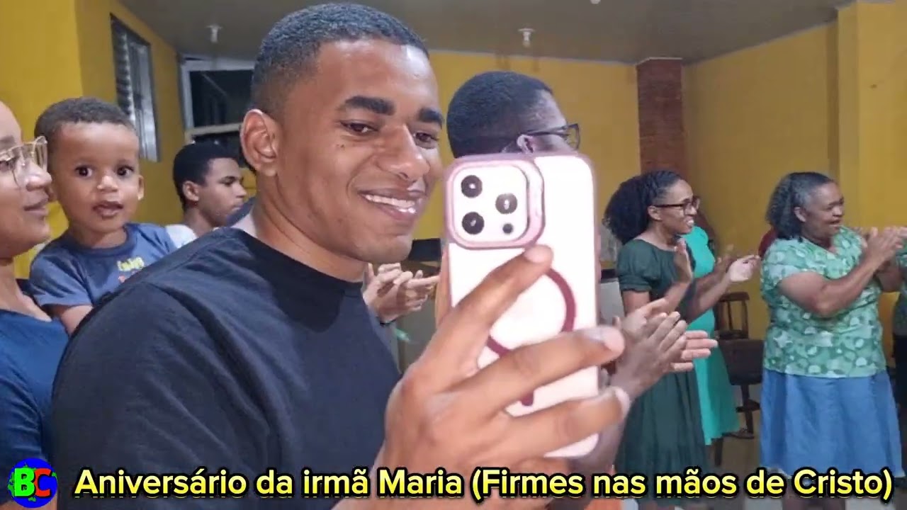 🍰ANIVER DA IRMÃ MARIA (FIRMES NAS MÃOS DE CRISTO) 