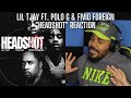 Lil Tjay - Headshot (feat. Polo G & Fivio Foreign) (Official Audio) REACTION