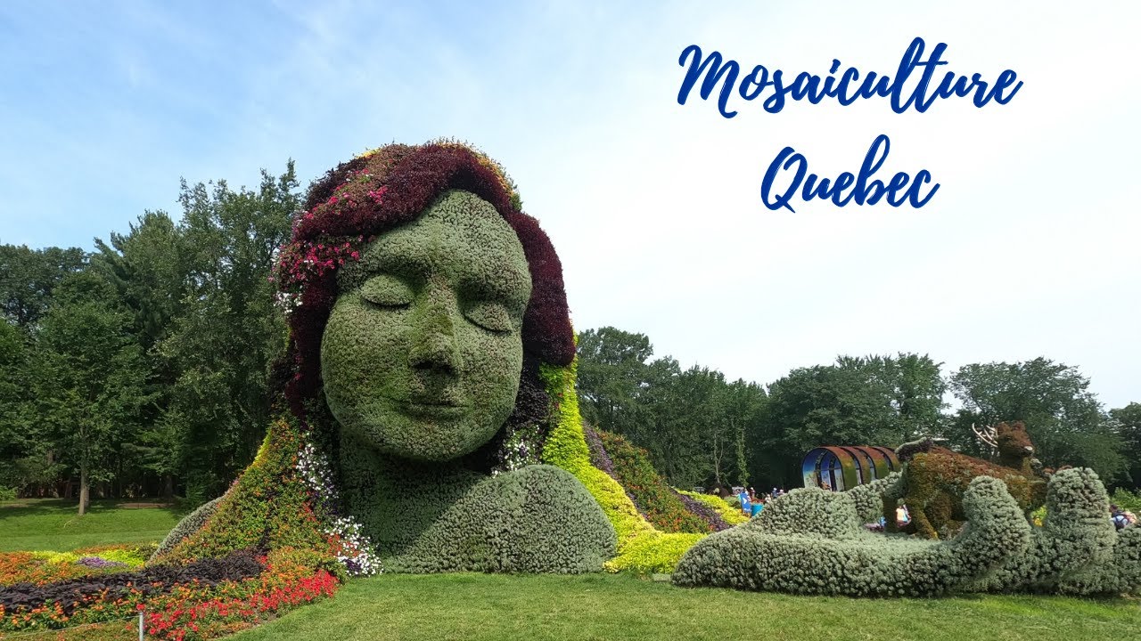 MOSAICULTURE A MAGNIFICENT GARDEN IN QUEBEC YouTube