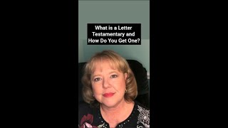 What is a Letter Testamentary and How Do You Get One? by Laura D. Heard Law Firm Inc 80 views 4 weeks ago 2 minutes, 31 seconds