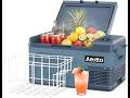 Aeitto 12V Car Refrigerator Review  20Qt Portable Fridge Freezer for Camping &amp; Travel