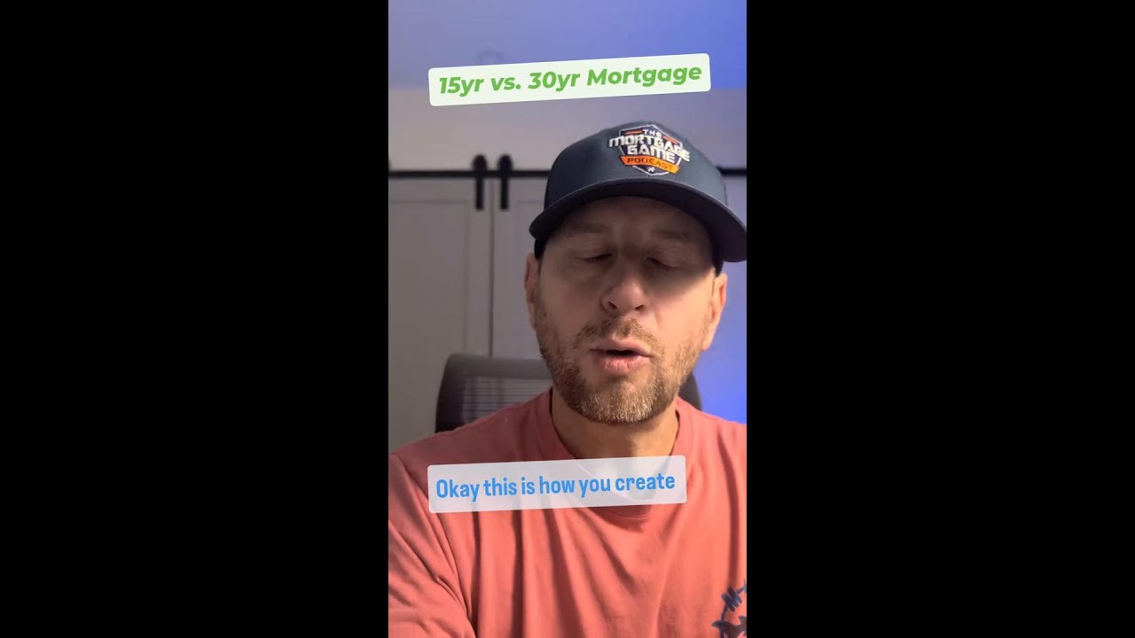 15 yr vs 30yr mortgage