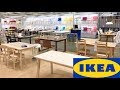 IKEA KITCHEN DINING ROOM FURNITURE ARMCHAIRS CHAIRS TABLES SHOP WITH ME SHOPPING STORE WALK THROUGH