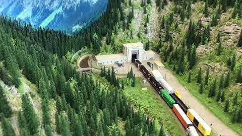 The Moffat tunnel in Z