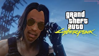 Cyberpunk 2077 but it is actually GTA San Andreas