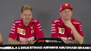 KImi Raikkonen calls Ocon and Verstappen BOYS