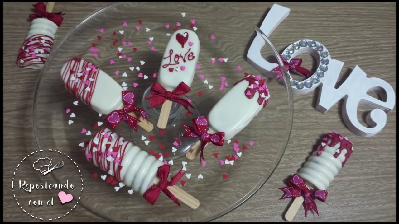 PALETAS LOVE (Paletas tipo Magnum)