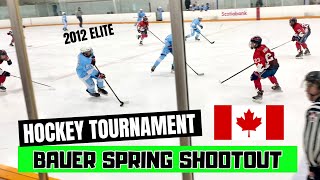 Bauer Spring Shootout [2012 Elite] Hockey Tournament in Toronto Game Highlights 12U