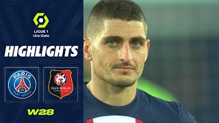 PARIS SAINT-GERMAIN - STADE RENNAIS FC (0 - 2) - Highlights - (PSG - SRFC) / 2022-2023