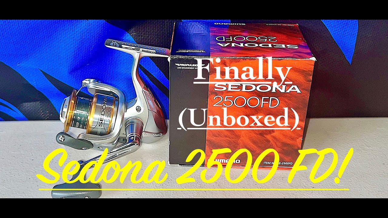 Shimano's Sedona 2500FD Spinner Unboxed Years Latter! 