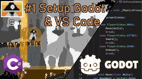 C# 2D Metroidvania in Godot | 1 | Setup Godot and VS Code