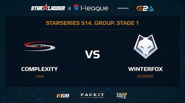 Complexity vs Winterfox - Map 1 - Cache (SL i-League StarSeries XIV)