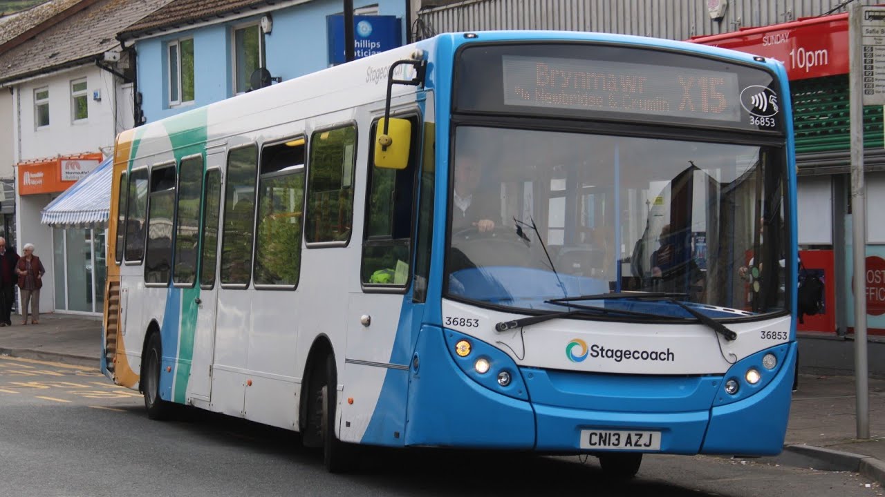 Knackered - Stagecoach South Wales 36853 - Route X15
