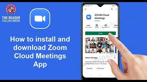 How To Download And Install Zoom Cloud Meetings App In Mobile Step By Step Urdu/Hindi
