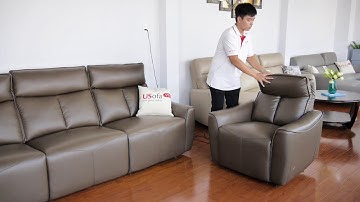 Sofa Da  Cao Cấp Nhập Khẩu Malaysia - RD9249