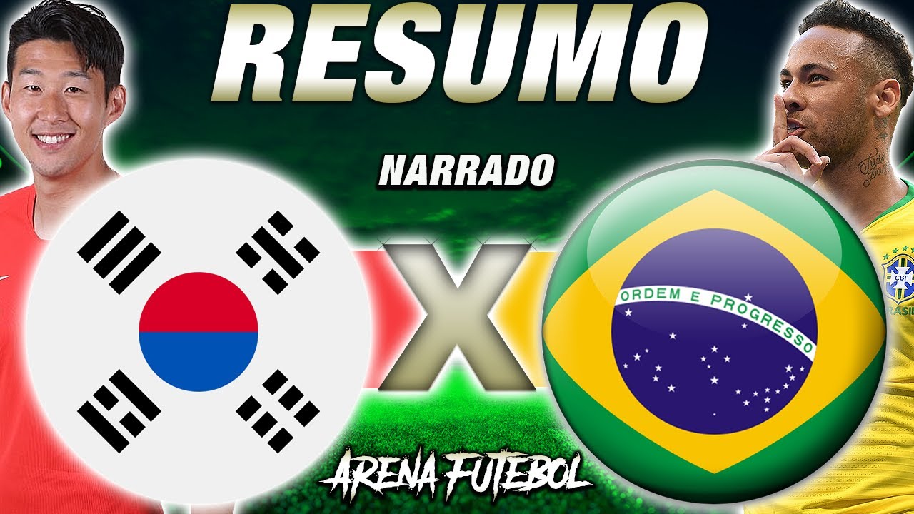 CBF Futebol on X: FIM DE JOGO! Brasil goleou a Coreia do Sul no primeiro  amistoso deste período de preparação. Vamos pra cima! 🇧🇷 5x1 🇰🇷