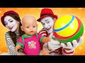 Видео куклы БЕБИ БОН – Кто лучше Как Мама для Baby Born? – Весёлые игры для девочек Дочки Матери