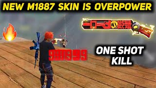 New M1887 Gameplay | Free Fire One Punch Man M1887 Gameplay.