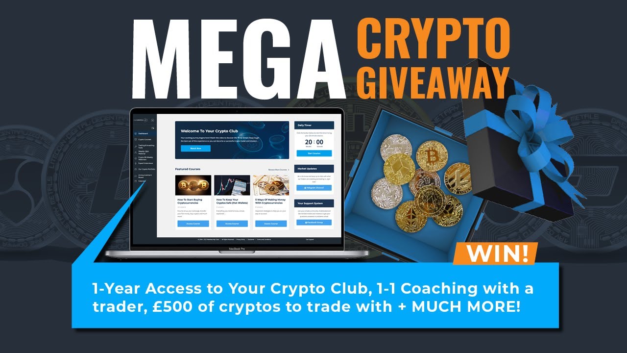 free crypto coins giveaway