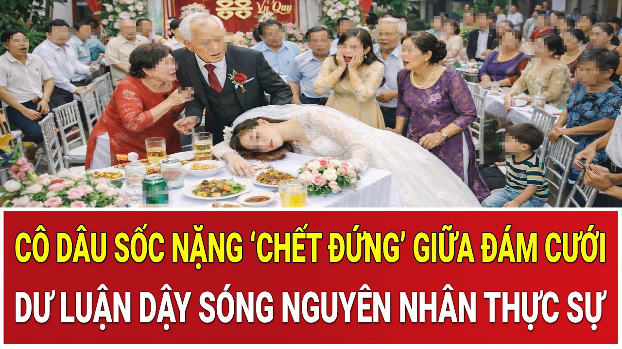 Bản tin chiều 6/3: Cô dâu sốc nặng ‘chết đứng’ giữa đám cưới, dư luận dậy sóng nguyên nhân thực sự