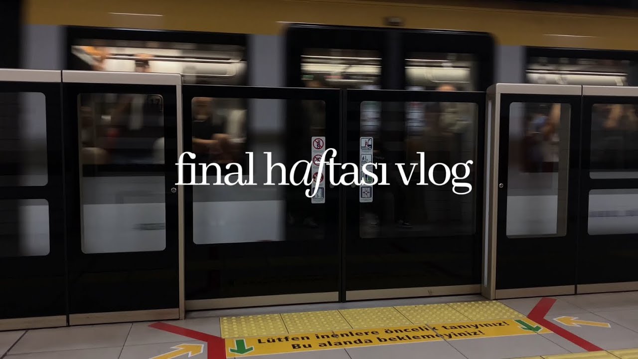 gecikmis final haftasi vlog +iremi mezun ettik (w/bir suru kisi