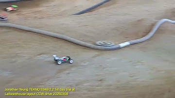 Jonathan Yeung TEKNO EB48 2.2 1st day test drive at Laliwarehouse CCW layout 20250308