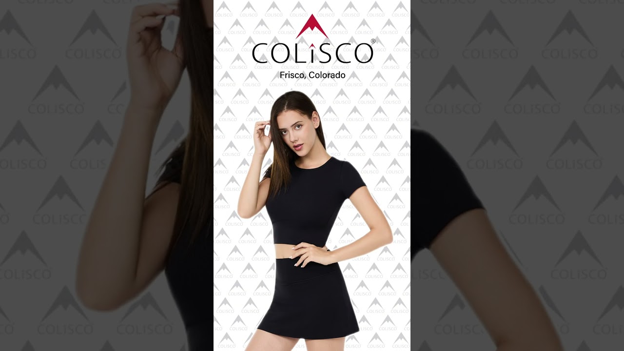 Colisco Cropped Tee + Skort | Sleek Everyday Style