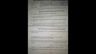 Course Title:- Computer Based Numerical and Statistical Techniques | BBA | mid sem exam Paper #exam