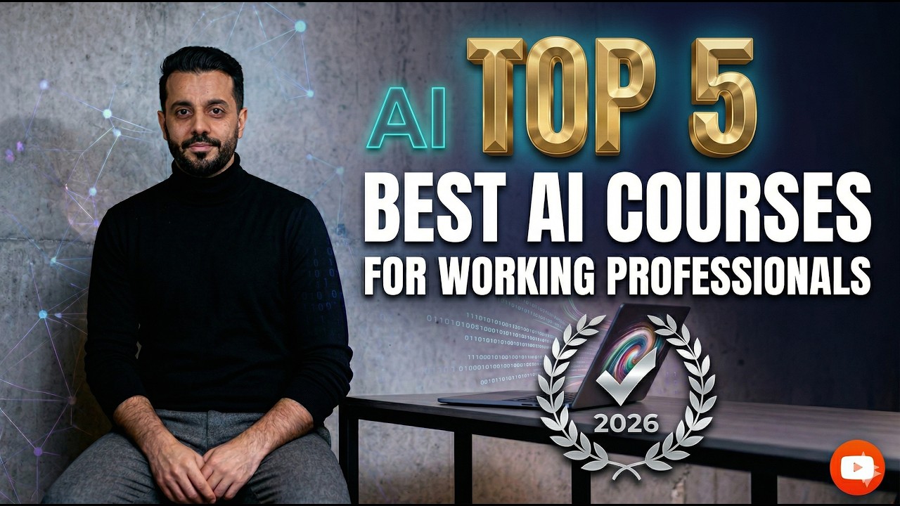 I Tried 50+ AI Courses. These 5 Are Best in 2026 — video thumbnail