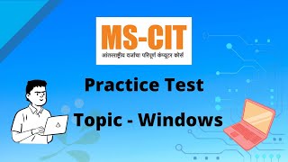 MS-CIT Practice Test-Topic-Windows | Windows Questions|Nitin Salve screenshot 3