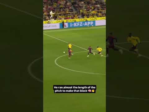 Olise‘s defensive work in the Supercup 🔥🧠