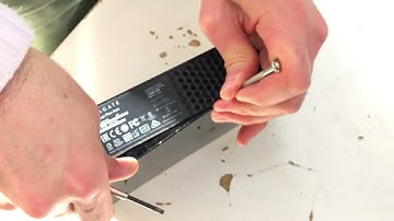 How to dissemble a Seagate Backup Plus hard drive