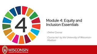 Module 4: Equity and Inclusion Essentials - SDG 360 Thinking for Leaders Course
