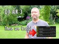 Dji air 3  gain  expo explained why these are crucial for smooth