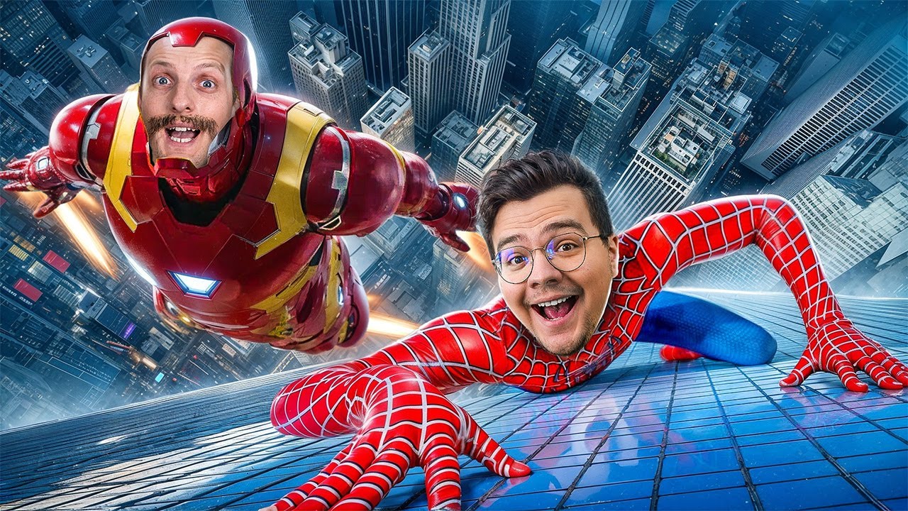 Am TESTAT PRODUSELE SECRETE ale SUPEREROILOR cu SILVIU Orange Blue! 😱