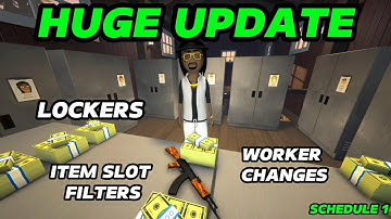 HUGE Schedule 1 Update Lockers Here Best Tips Tricks #schedule1 #indiegame #gamingshorts #gamingtips