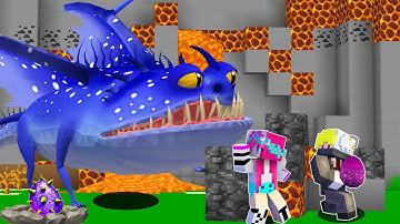 ONE VÀ NOOB YETI ĂN TRỘM TRỨNG RỒNG THUNDERDRUM VÀ CÁI KẾT TRONG MINECRAFT