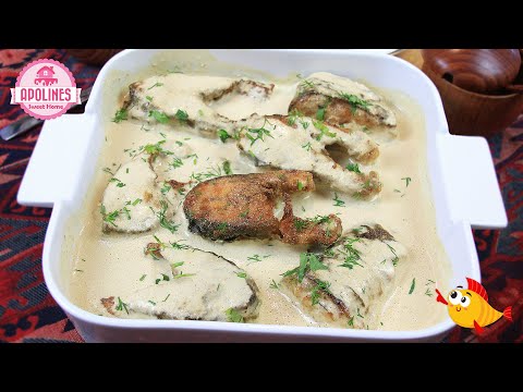 თევზი მაიონეზის სოუსში🐟Fish With Mayonnaise Sauce