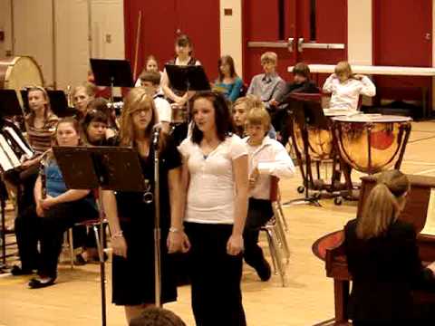 Bailey Eastin & Adrienne Wittenauer sing their ori...