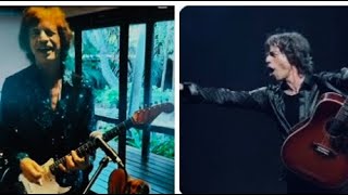 Mick Jagger Rehearses with His Guitar at Home in March 2024 by DJ Gerry from Starlight Music 3,217 views 1 month ago 34 seconds