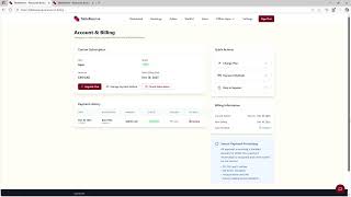 TableReserve Account and Billings Tutorial