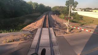 (Rear View) Onboard Amtrak 6 Arriving Lincoln, NE 6/22/2021 Feat The Lincoln Railfan