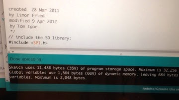 Arduino Uno SPI with SD Card - Card Info