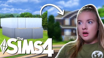 Can I turn THIS SHELL into a Cozy Family Home?! | #SarahKenShell Challenge | Sims 4 Speed Build