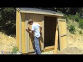 How To Build A Lean To Shed - Part 8 - Double Door Build