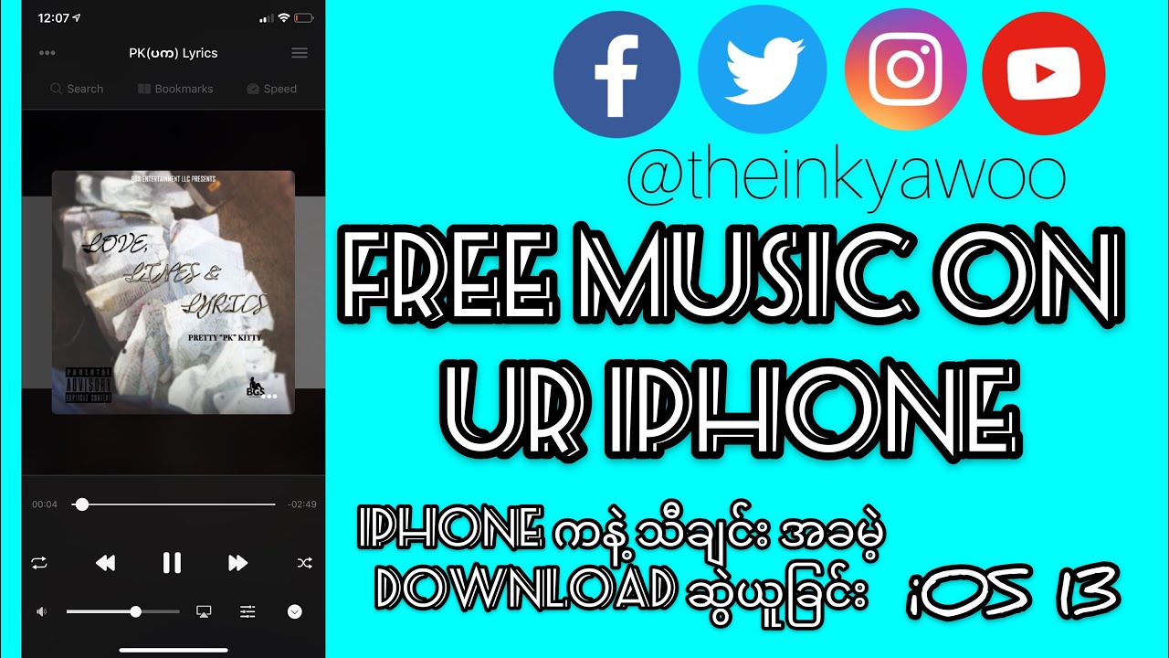 how to download free music from youtube to iphone