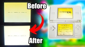 The New Method to Restore Yellowed Ds Screens!