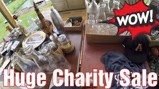 Ohio Amish Country Garage Sale Part 2 BIG Charity Sale